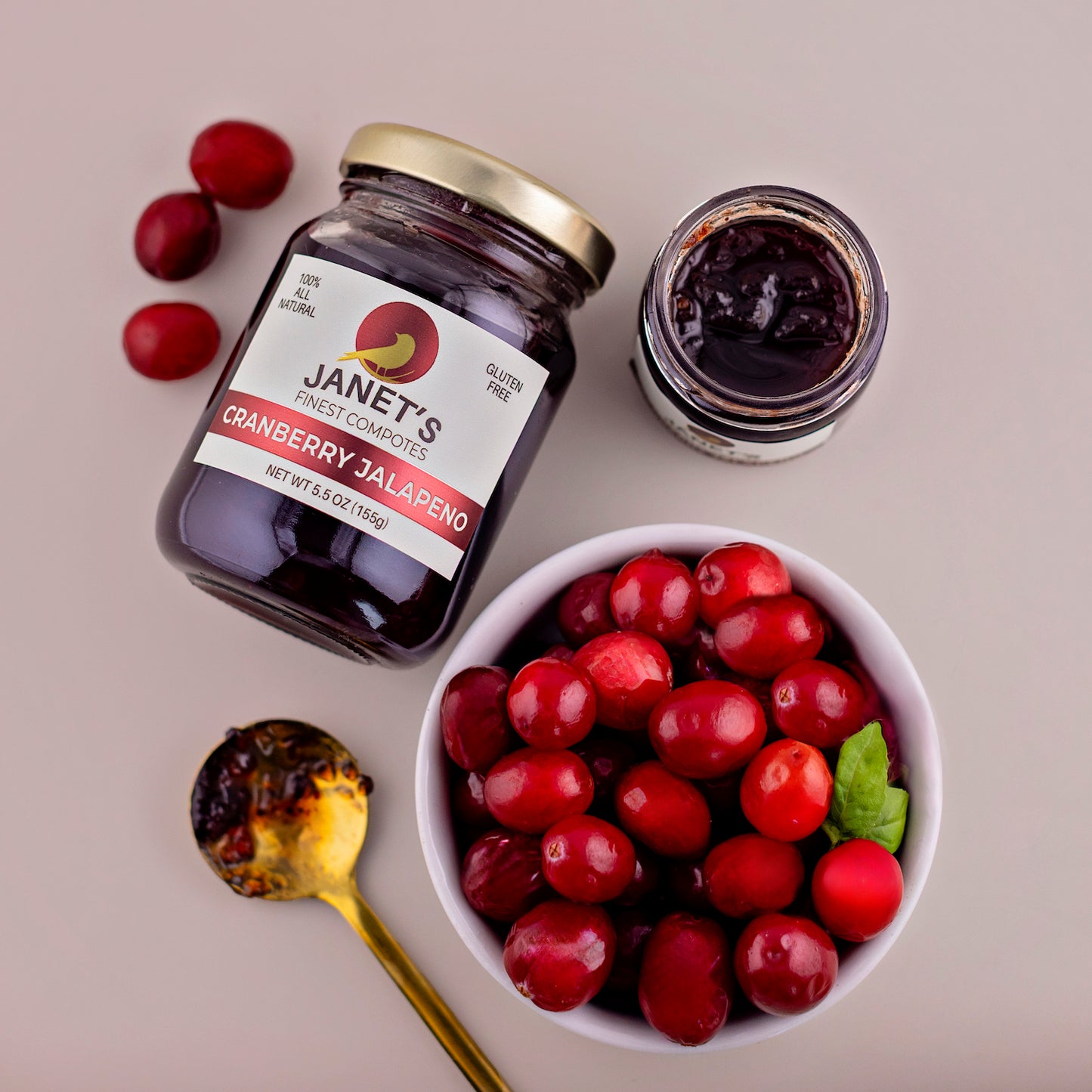 Cranberry Jalapeño Mini Jar