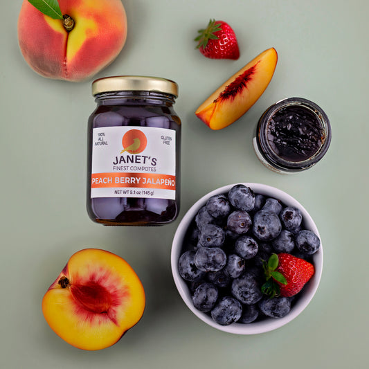 Peach Berry Jalapeño Mini Jar