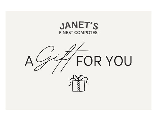 Janet's Finest Compotes Gift Card