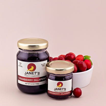 Cranberry Jalapeño Mini Jar
