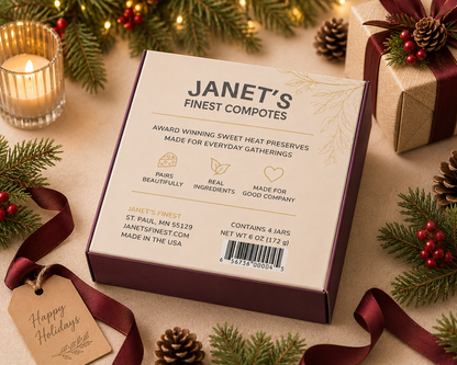 Mini Compote Sampler Gift Box
